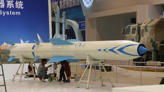 军事新闻中心美称中国向美敌国推销cx1导弹 性能被故意