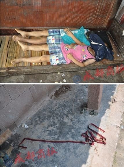 奶奶为教育两个孙子将其捆绑在柱子上致死