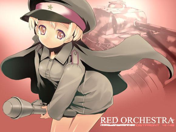 日本漫画里面的苏联红军妹子