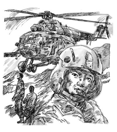 成存国作为我军最早成立的陆航旅旅长,他的座右铭是