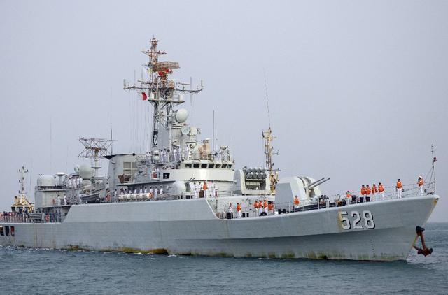 資料圖:中國海軍綿陽艦