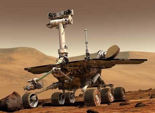 图为美国的火星探测器