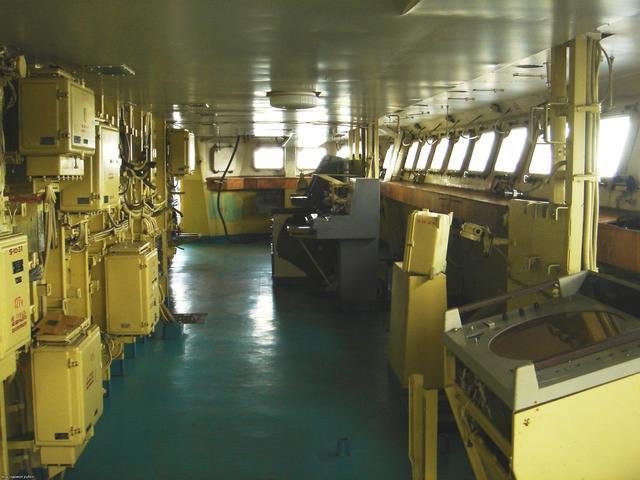 伊万·罗戈夫级登陆舰的舰桥内部