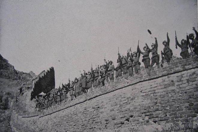 1933年日军攻占长城