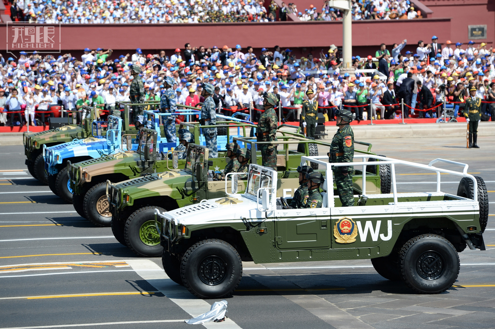 抗战胜利日阅兵全景记录