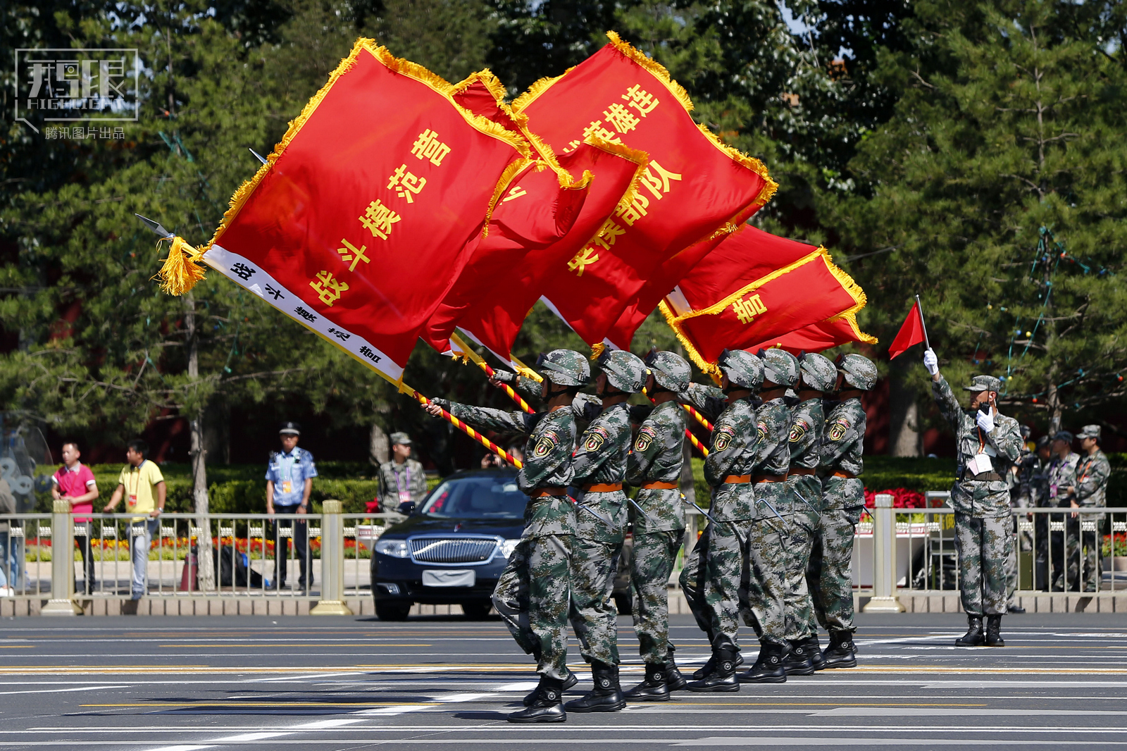 抗战胜利日阅兵全景记录