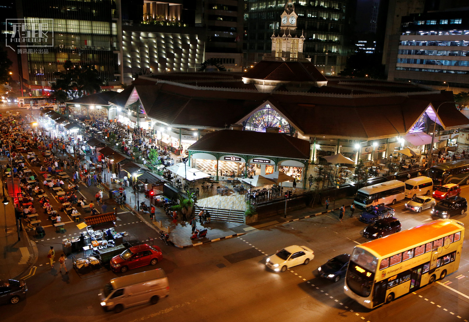 探秘新加坡美食街 米其林摊主不涨价
