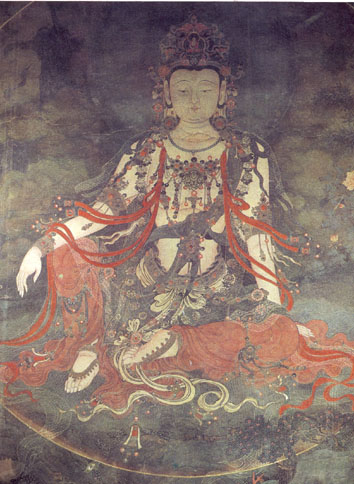 法海寺壁画中的水月观音像