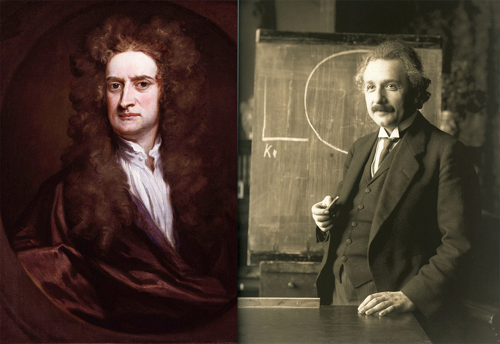 物理学中两个最幸运的人:牛顿和爱因斯坦