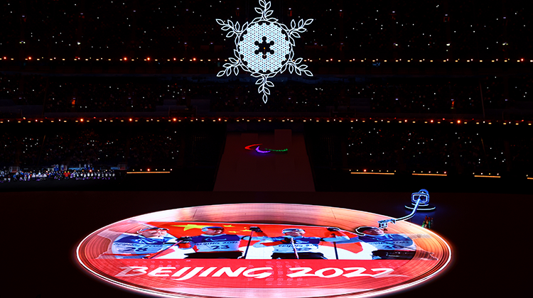 Closing ceremony of Paralympic Winter Games Beijing 2022