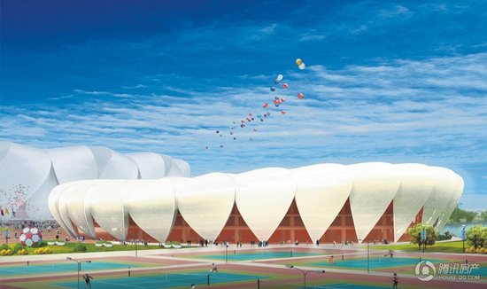 杭州惊现"比基尼"大楼——奥体博览城