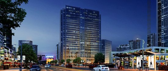 越洋国际商务中心6米挑高商业 23888元/㎡震撼金陵
