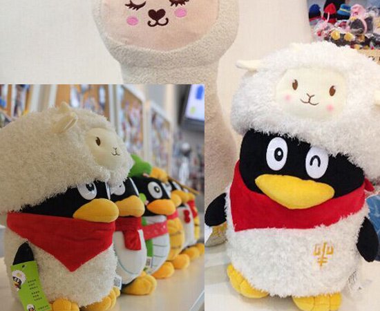 qq羊年公仔 是不是萌萌哒?