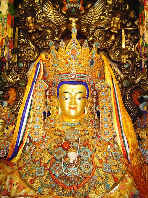 藏传佛教释迦牟尼图片