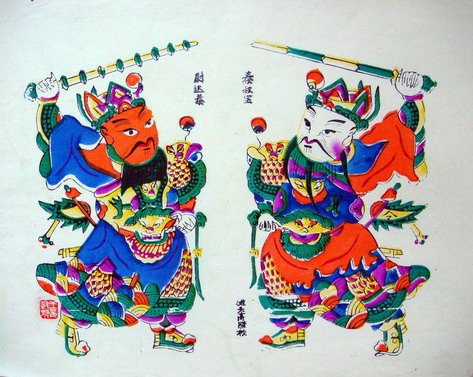秦叔宝,尉迟恭因何成为中国最著名的门神