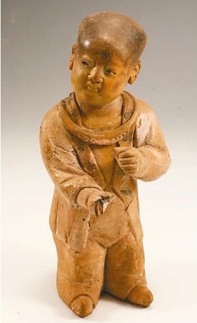 的拜魁星,穿针乞巧,晒书晒衣等外,还有一个重要的活动:供奉"磨喝乐"