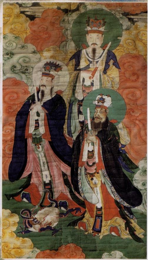 灯辉绮节,看道教三元三官