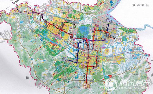 绍兴地铁规划图2022高清