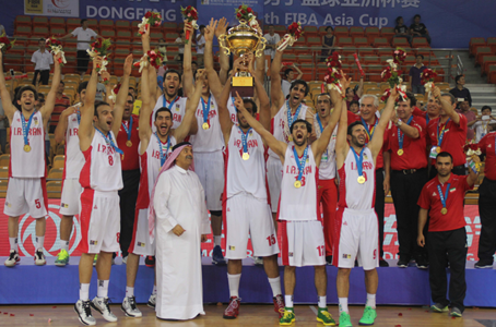 匹克定律神奇再现 伊朗队卫冕男篮亚洲杯