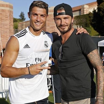 小贝邀c罗赴美组无敌战舰