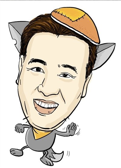 新剧《大家庭》开播发布会,剧中于和伟饰演一穷二白,为人正直幽默的好