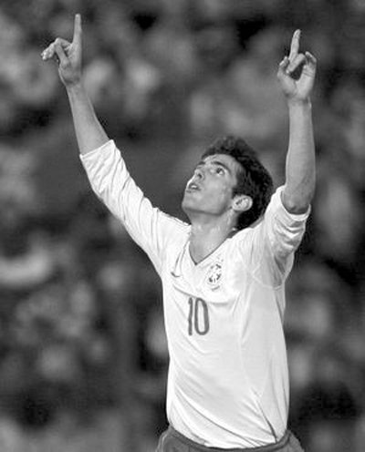 球星的进球招牌动作真拉风