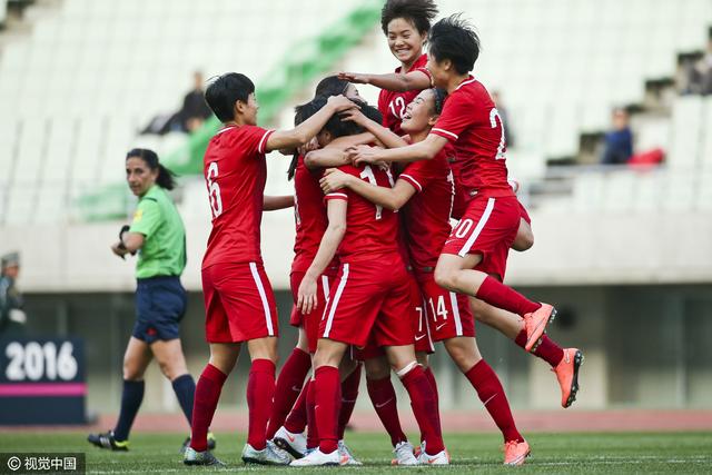 女足1-0韩国 中国队将提前一轮挺进里约奥运会