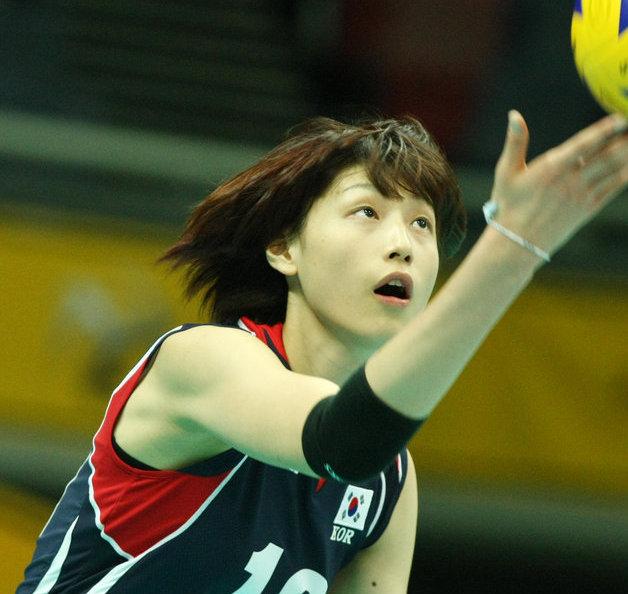 韩国女排队长 金延璟