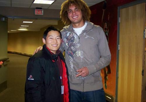 前方记者之鲍仁君:詹姆斯老师 结识"太后"