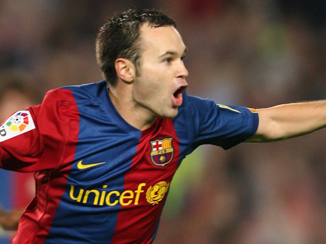 巴萨官方宣布续约伊涅斯塔 合同至2018年夏天