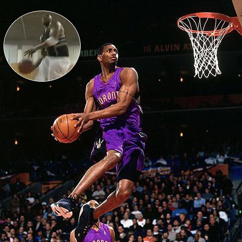 麦蒂训练自抛自扣大风车复刻12年前扣篮大赛