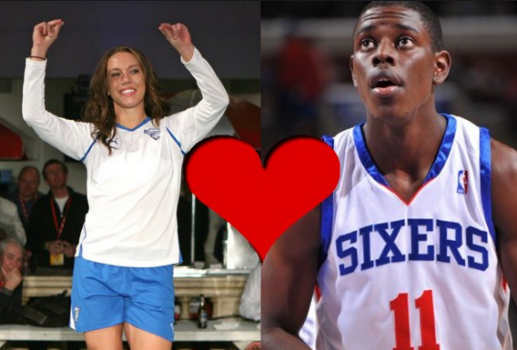 虽然比劳伦小三岁,但霍勒迪与女友同一年进入职业联赛.