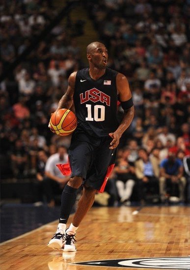 科比是这支美国队的人气王