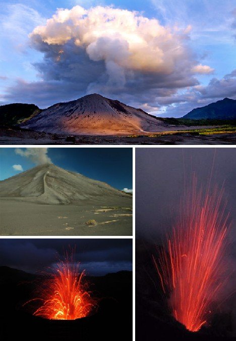 奇廉火山图片