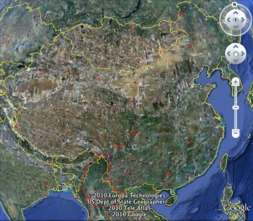 谷歌地球卫星图8再次更新 提供东欧鸟瞰图