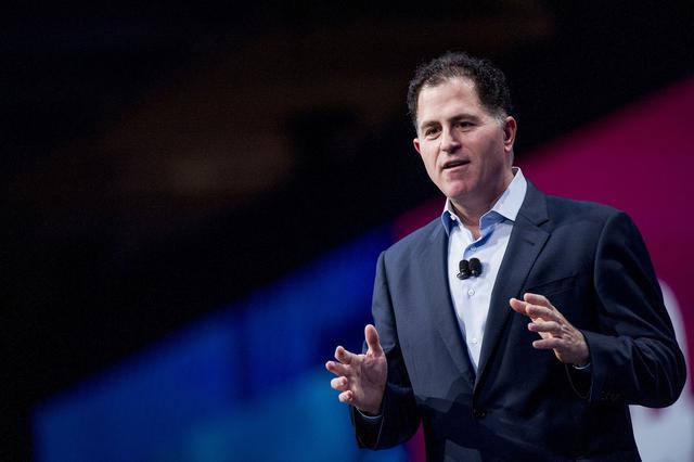 图为戴尔公司ceo迈克尔戴尔(michael dell)