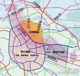 天津新立新市镇规划图图片