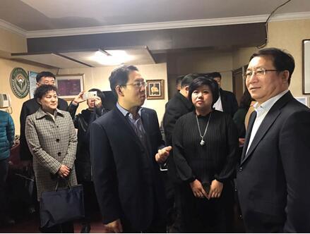 天津市工商联河西区委区政府领导莅临文化传媒商会指导