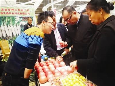 种业博览会展示天津蔬菜发展