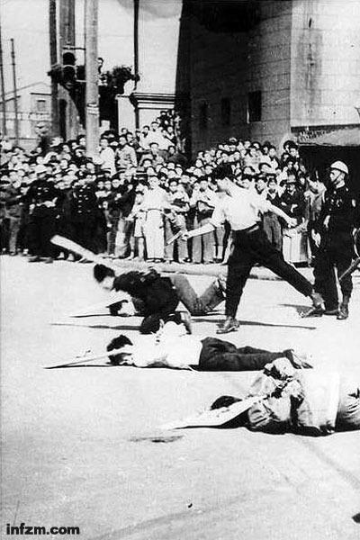 台湾白色恐怖时期的行刑现场. (网络图片/图)