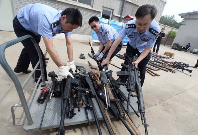 中国禁用枪支图片