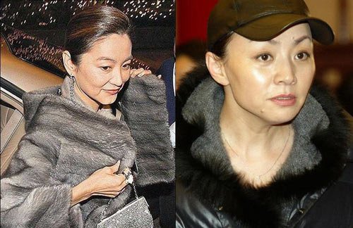 对比:同龄明星容貌巨大差异(组图)