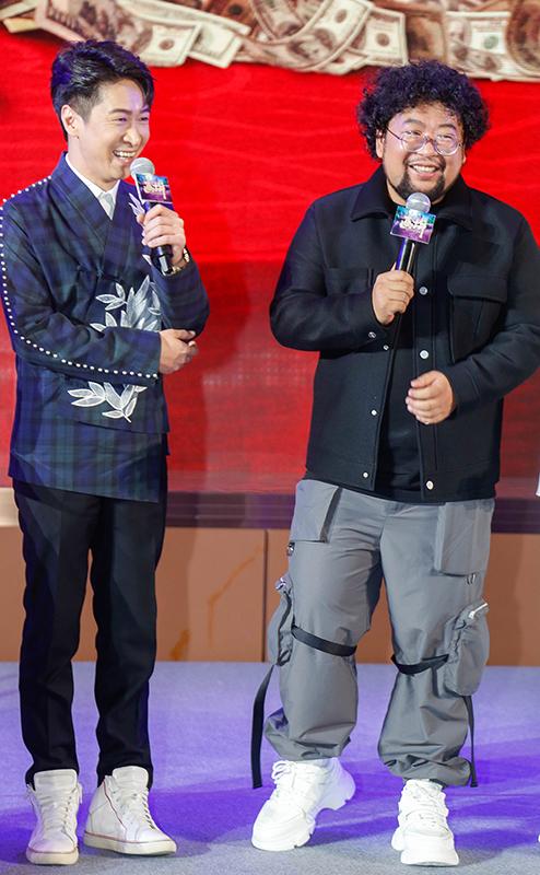 《画饼》现身丝绸之路电影节媒体发布会 众多喜剧演员同台逗乐