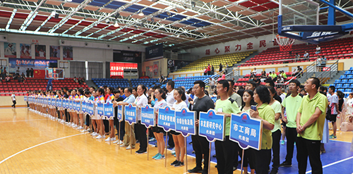 市政府副秘书长张玉团,市总工会常务副主席李孝楠,市体育局党组书记