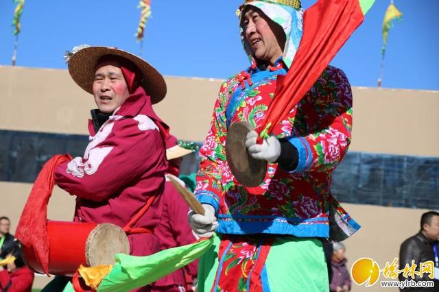 横山老秧歌表演