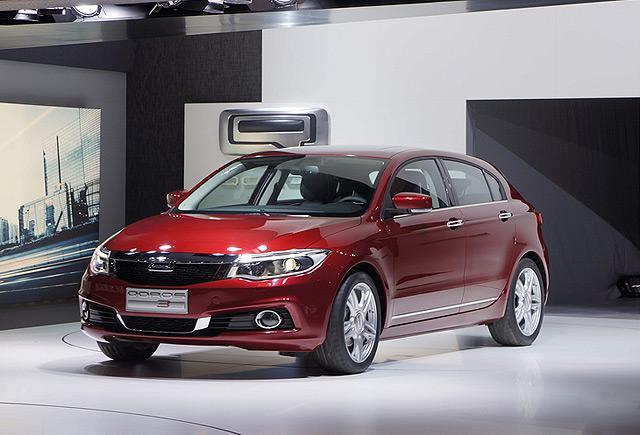 观致3两厢四月公布售价 6月上市