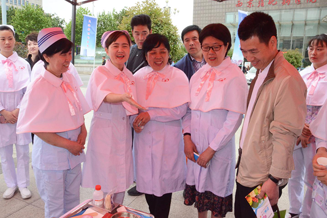 陕西省护理学会在西京医院开展大型科普活动