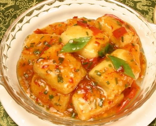 换个新口味 鸡汁豆腐做法