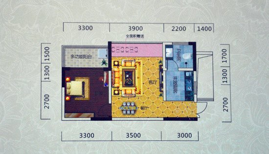 金域世家户型解析"一碗汤的距离"最佳居住模式