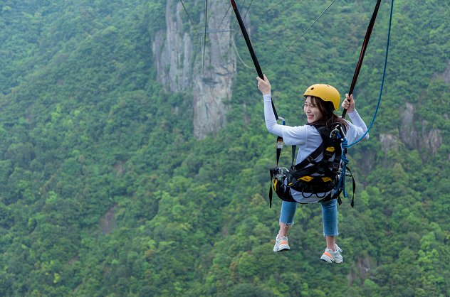 魔鬼秋千爆红全网 浙旅集团深度体验旅游产品成效凸显